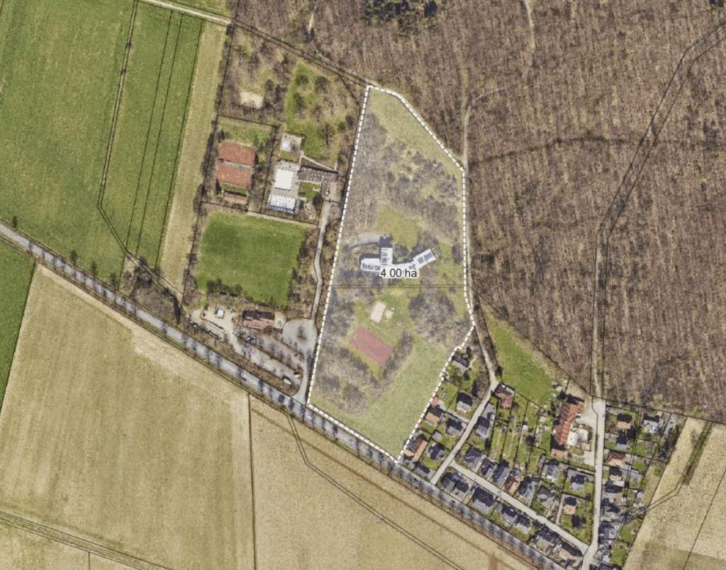 Luftbild Unsen - Quelle: Stadt Hameln
