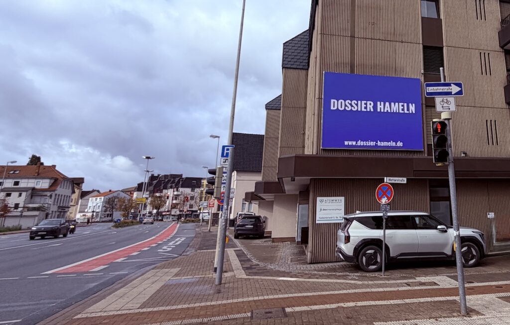 Dossier Hameln - LED-Tafel am Kastanienwall