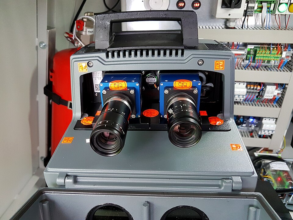 LiDAR-Modul geöffnet